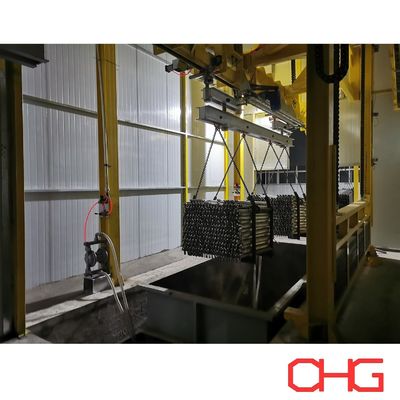 Yapısal parçalar püskürtme ekipmanları Tam otomatik kaplama makinesi ıslak boya hattı