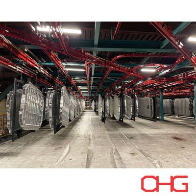 Plating kaplama Otomatik Elektroforiz ekipmanları E kaplama üretim hattı