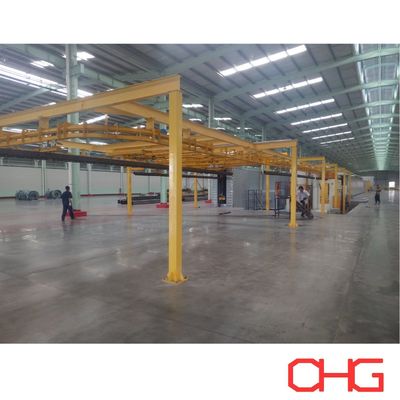 İyi bir fiyat. Alüminyum profiller için özel toz kaplama hattı tüm ekipmanlarla yapılmıştır çevrimiçi