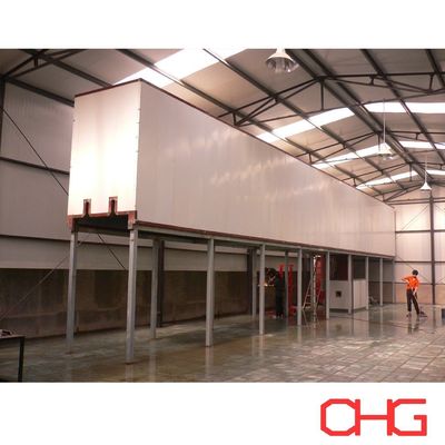 İyi bir fiyat. Otomatik Plastik püskürtme ekipmanı Profesyonel köprü tarzı Toz kurucu polimerizasyon fırını konveyör sistemi ile çevrimiçi