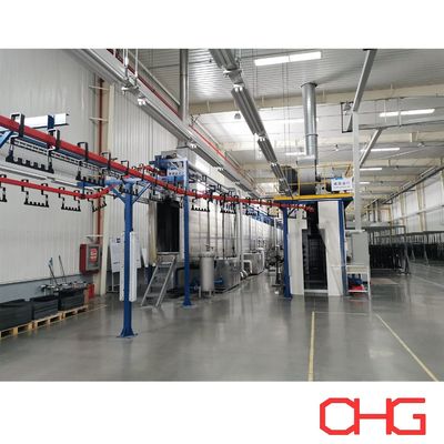 İyi bir fiyat. Toz kaplama üretim hattı için özelleştirilebilir monorail taşıyıcı sistemi çevrimiçi