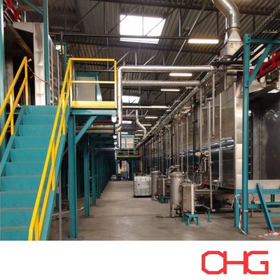 Rehberlik Ekipmanı Kurulum ve Profesyonel E-Kaplama Elektroforetik Kaplama Üretim Hatı Ekipmanı Kaplama Makinesi