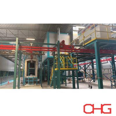 Plakasyon Elektroforetik Ekipman E Kaplama KTL EPD Üretim hattı Özel