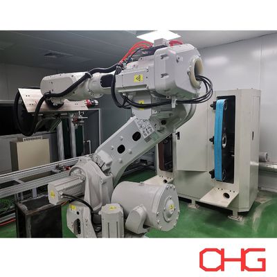 Karbon çelik tabaka toz kaplama hattı Robot cilalama ekipmanıyla otomatik