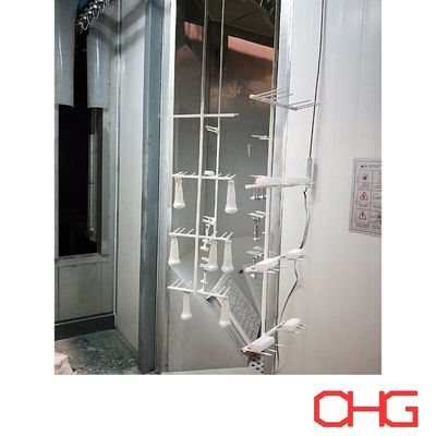 Endüstriyel Uygulamalar Profesyonel Otomatik Cam Yağlama Sprey Boyama Hattı Konveyör Sistemi Özelleştirmesi