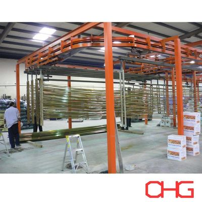 Elektrostatik püskürtme tabancaları ile otomatik toz kaplama üretim hattı özelleştirilebilir teknik veriler