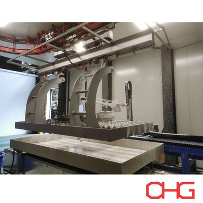 Ağır Makine Parçaları El yöntemli sıvı ıslak boya püskürtme üretim hattı donanım tipi donanım püskürtme ekipmanları