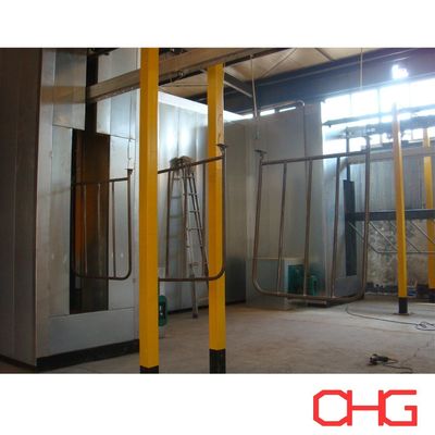 Powder Coating Production Line with Conveyor System and Customized Equipment