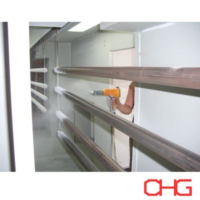 Metal yüzey tedavisi için özel el elektrostatik toz kaplama püskürtme kabin