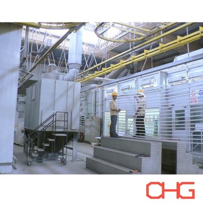 İyi bir fiyat. Alüminyum profiller için PLC Kontrol Otomatik Toz Kaplama Üretim hattı çevrimiçi