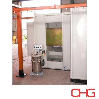 Özelleştirilmiş Metal Parçalar ve Bileşenlerin Kaplanması İçin Elektrostatik Püskürtme Sistemli Manuel Toz Boya Kabini