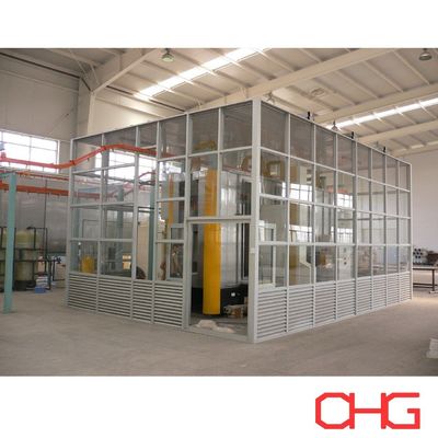 İyi bir fiyat. Paslanmaz Çelik PVC Karbon Çelik Toz Kaplama Booth Otomatik püskürtme boya kabin çevrimiçi