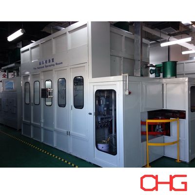 İyi bir fiyat. Customized Wet Painting Booth with Automatic Spray Painting Coating Machine and Customizable Coating Solution çevrimiçi