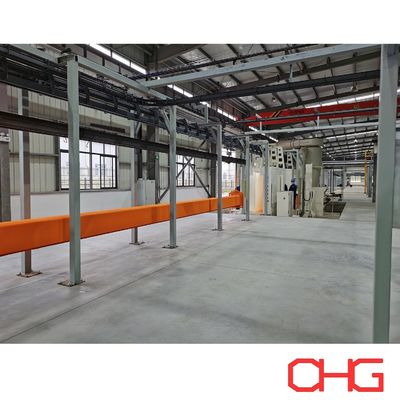 İyi bir fiyat. Profesyonel Otomatik Toz Kaplama Üretim hattı Toz püskürtme sistemi Toz Kaplama Fırını içerir çevrimiçi