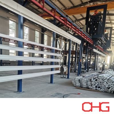 İyi bir fiyat. Alüminyum Altyapı Yapısal Parçalar Top Powder Coating Line Conveyor System Equipment çevrimiçi