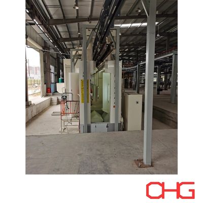 Özel metal substratlar için otomatik toz kaplama hattı püskürtme boyama sistemi