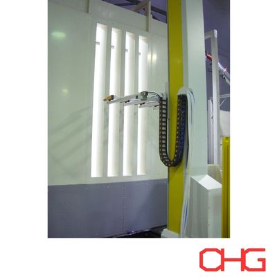 Spray Booth kaplama makinesinde toz kaplama için dikey karşıt hareket