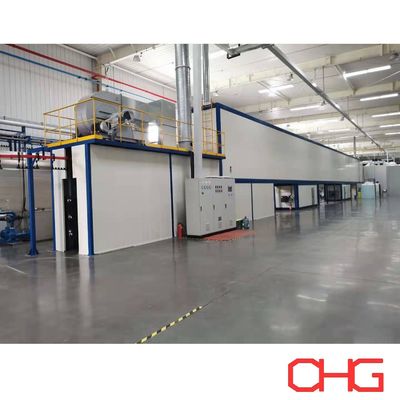 Elektrostatik toz kaplama hattı, üst taşıyıcı sistemiyle kaplama makinesi özelleştirme ve özelleştirilmiş teknik veriler
