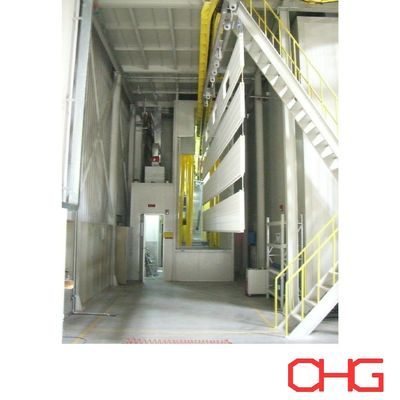 Demir Elektrik Kontrol Kabineti Otomatik Yöntemli Toz Kaplama Ekipmanı