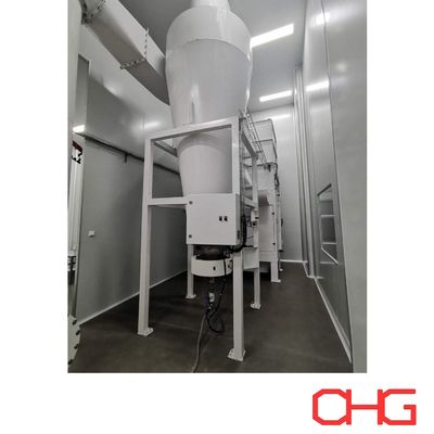 Püskürtme Boyama Ekipmanı için Siklon Kurtarma Sistemi Profesyonel PLC Kontrol Ünitesi