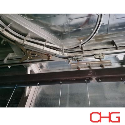 Kaplama Üretim Hattı İçin Özelleştirilmiş Güç ve Serbest Üstten Konveyör Sistemi Özelleştirilmiş Kılavuz Ekipman Kurulumu